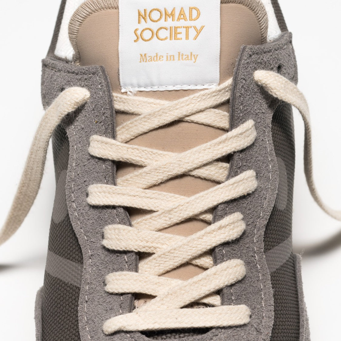 Nomad Society Grey Animal Free Certified Sneakers