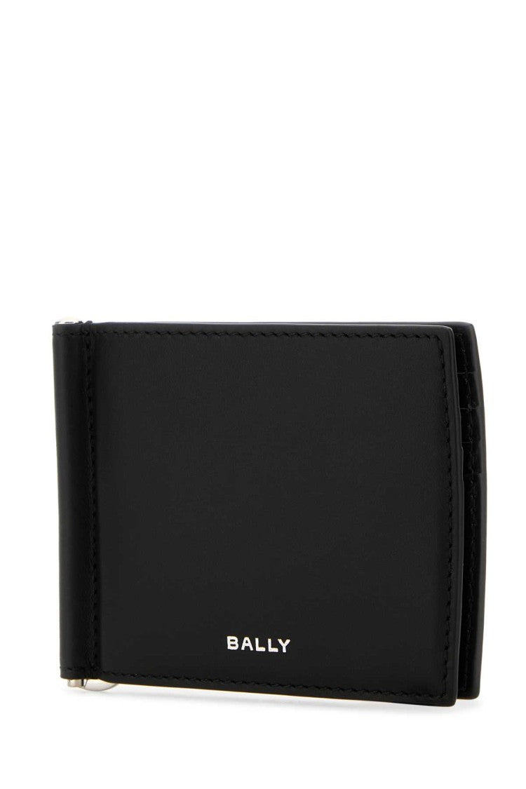Bally Black Leather Card Holder