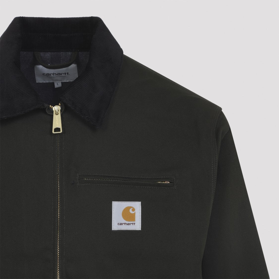 Carhartt Wip Olive Green Cotton Detroit Jacket