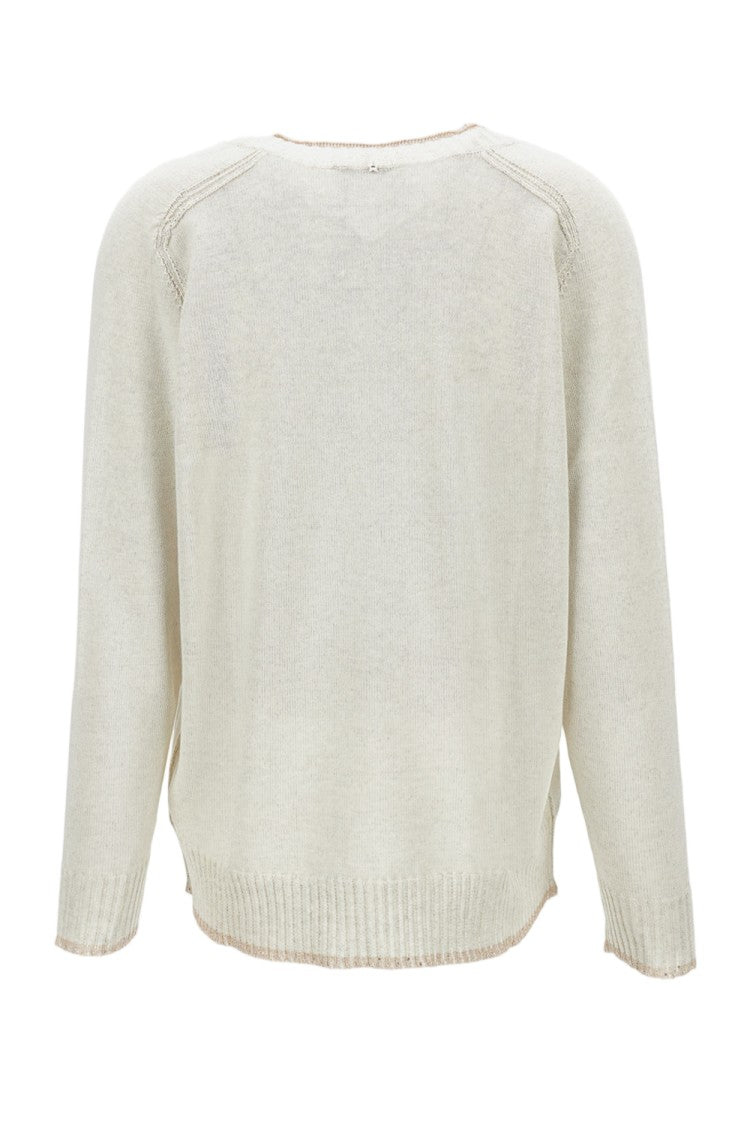 Lorena Antoniazzi Refined White Knitwear Sweater