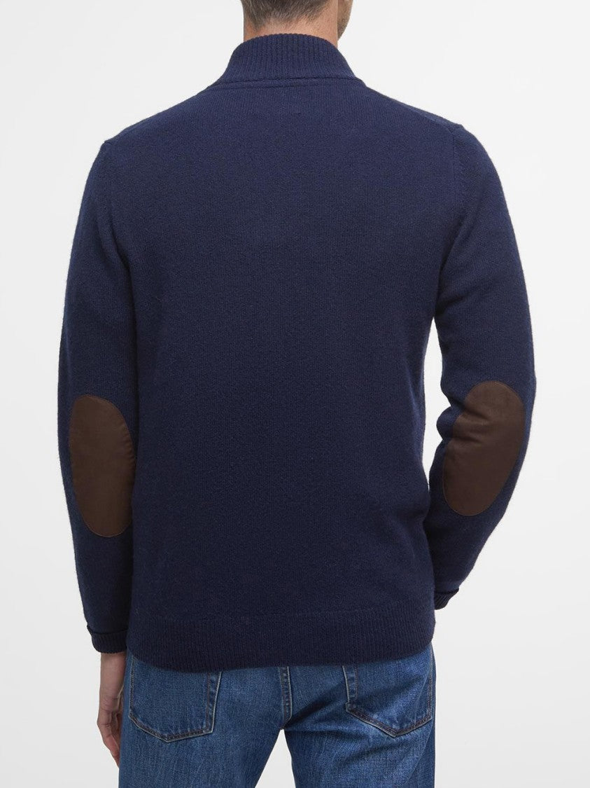 Barbour Essential Patch Zip Through Cardigan