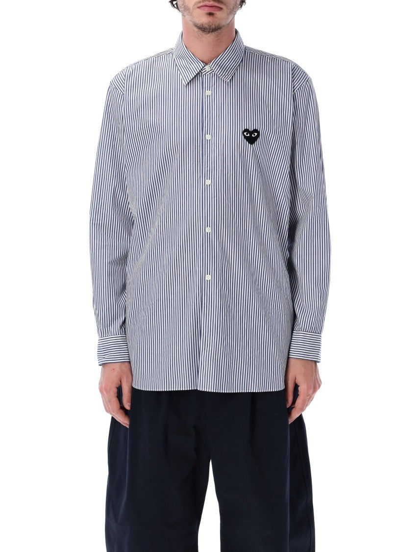 Comme Des Garçons Black Heart Stripes