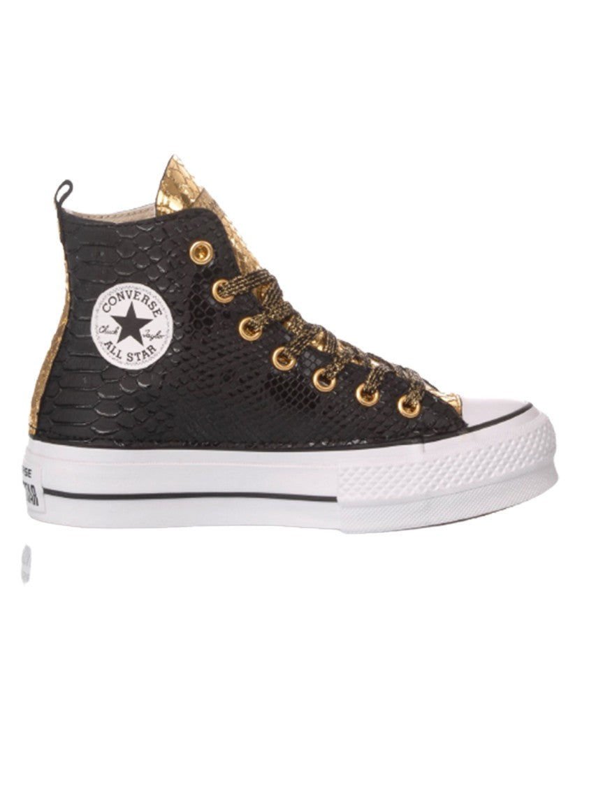 Converse Platform Black, Gold