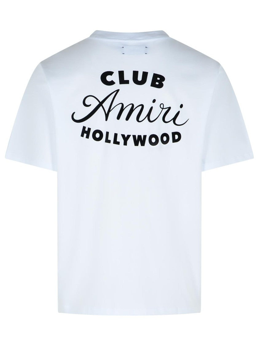 Amiri White Cotton T-Shirt