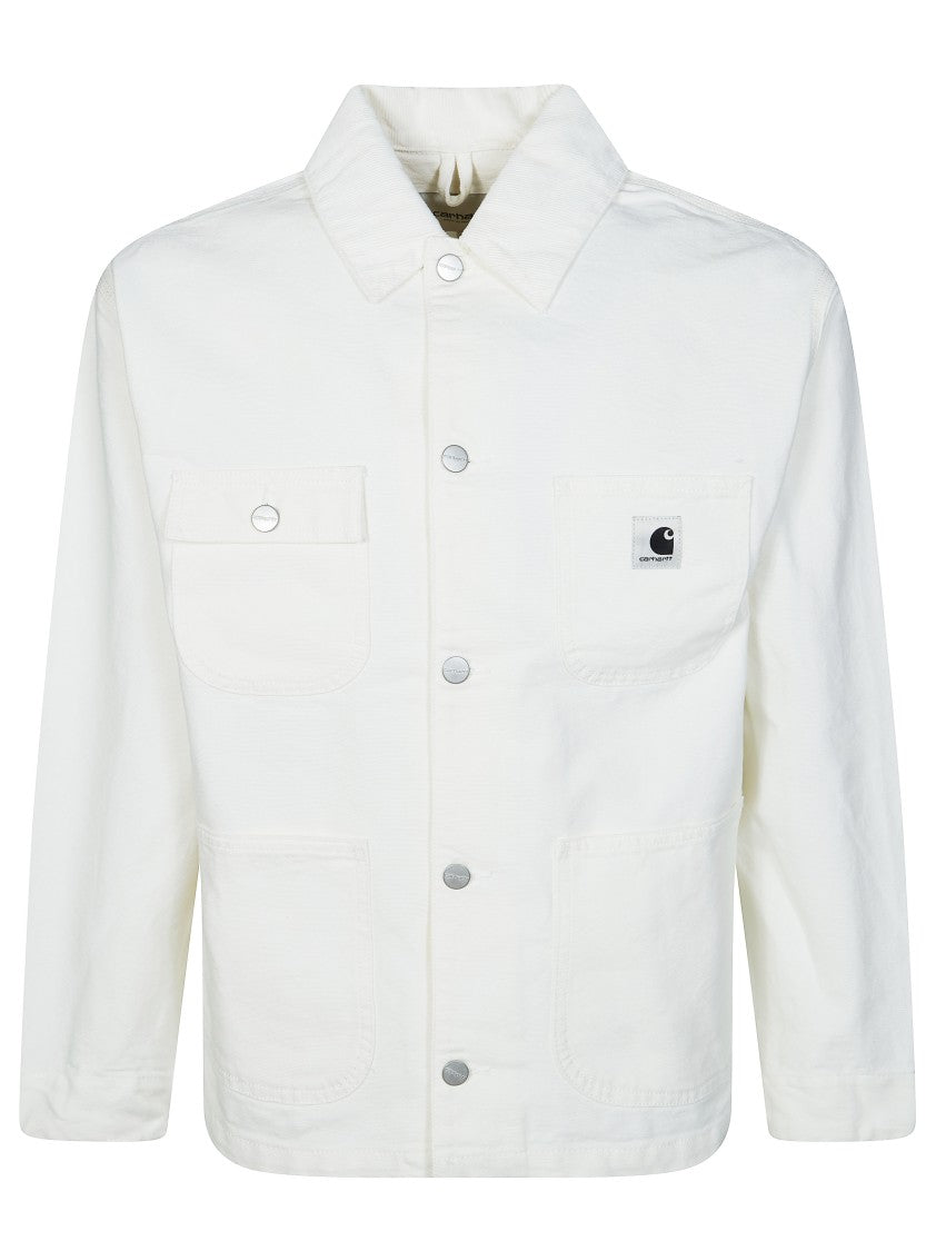 Carhartt Wip Michigan Boxy Cropped Snap-Button Jacket