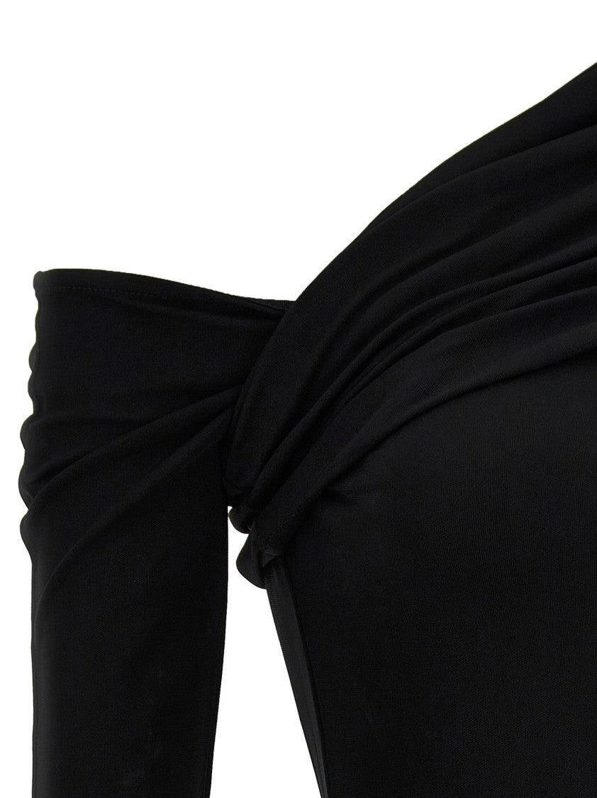 Courrèges Twist Crepe Mini' Dress