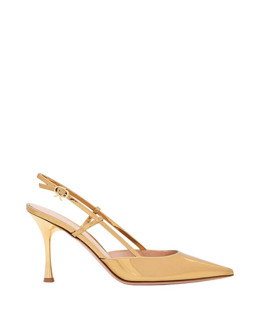 Gianvito Rossi Ascent Metal Slingback
