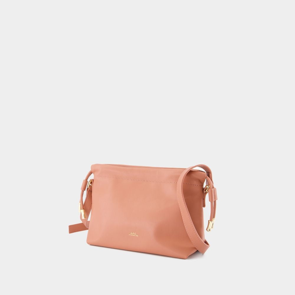 A.P.C. Ninon Mini Crossbody - Synthetic - Pink