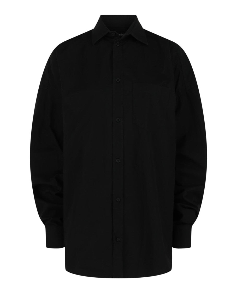 Balenciaga Poplin Cocoon Shirt