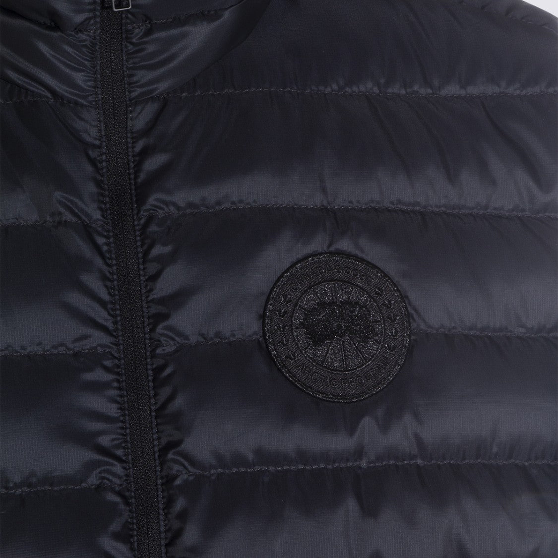 Canada Goose Sleeveless Quilted Vest With High Collar