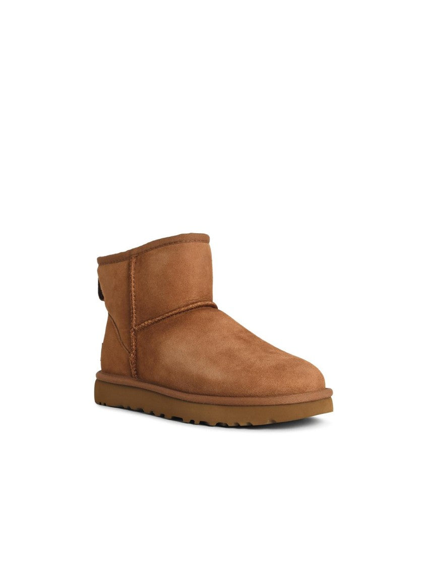 Ugg Chestnut Classic Mini Ii Suede Ankle Boots