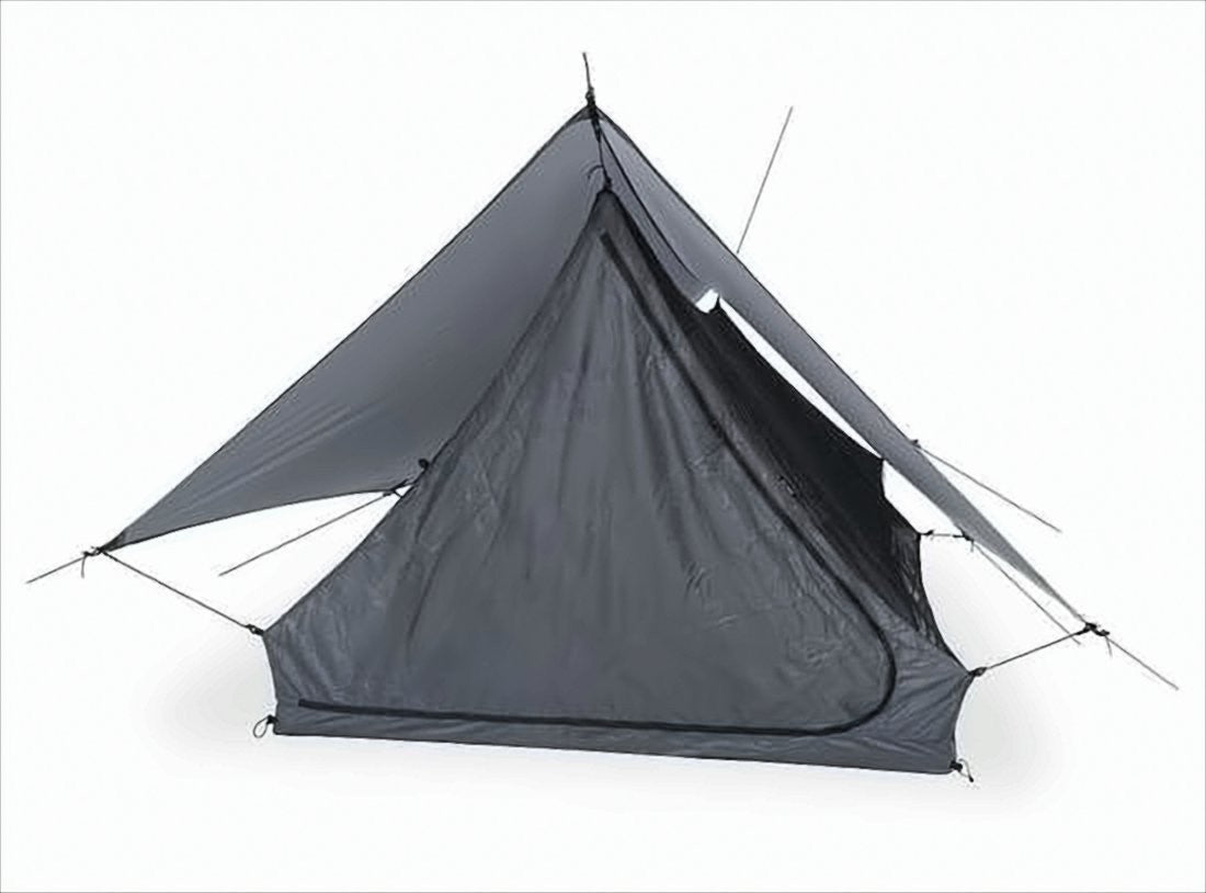 Liteway Triangular Outdoor Shelter With Zippered Entrance