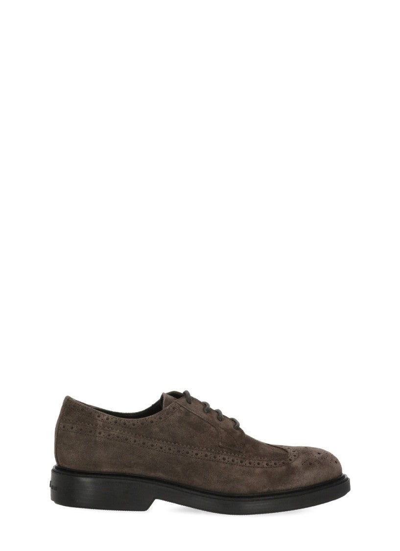 Hogan Brown Suede Brogues