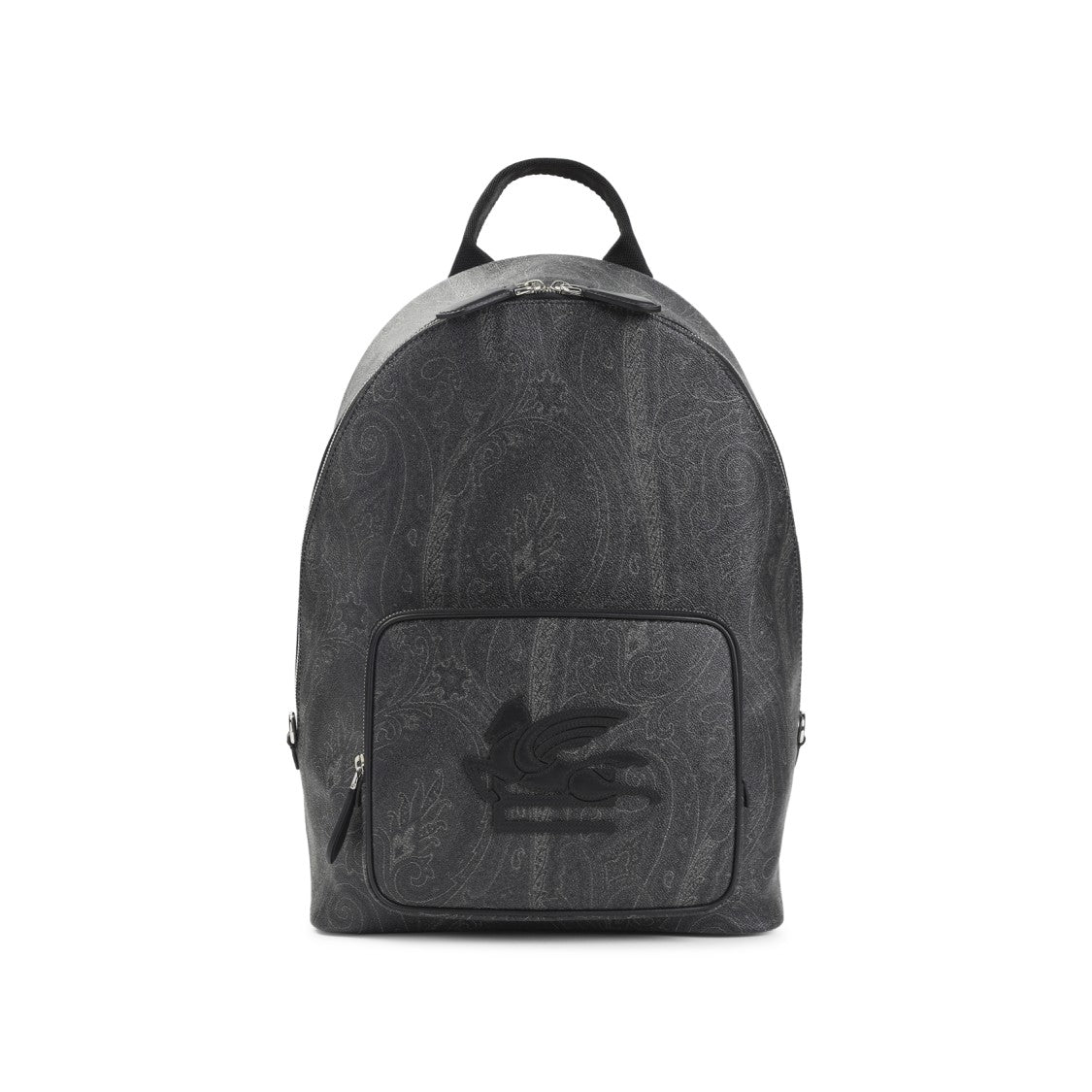 Etro Black Cotton Arnica Backpack