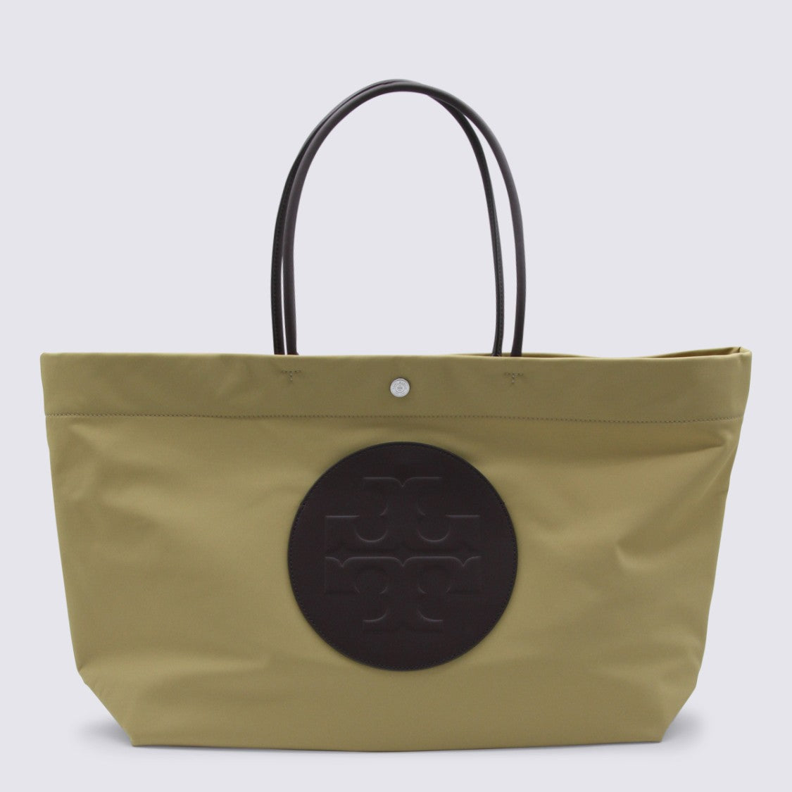 Tory Burch Signature Logo Beige Tote