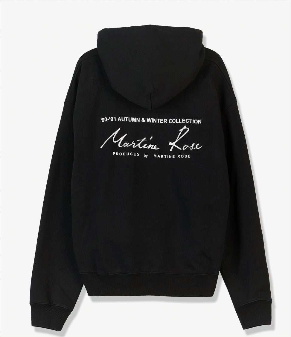 Martine Rose Relaxed Fit Black Hoodie
