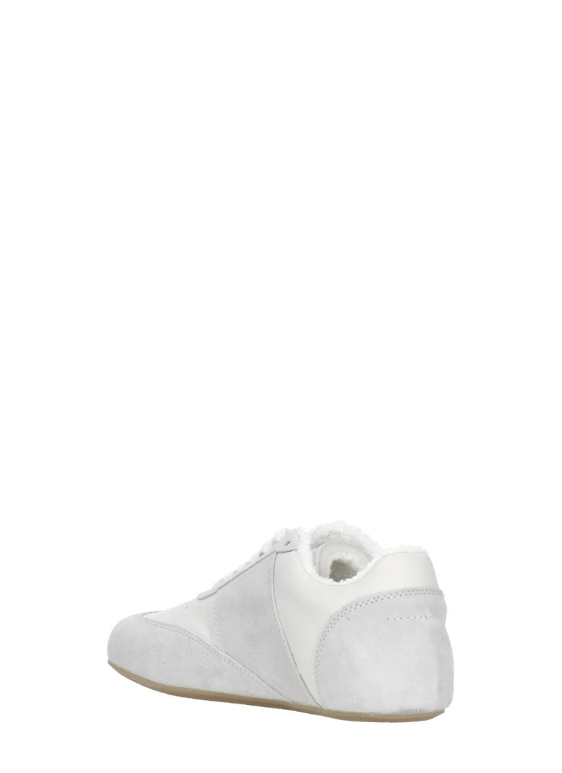 Mm6 By Maison Margiela Anatomic Shearling Leather Sneakers