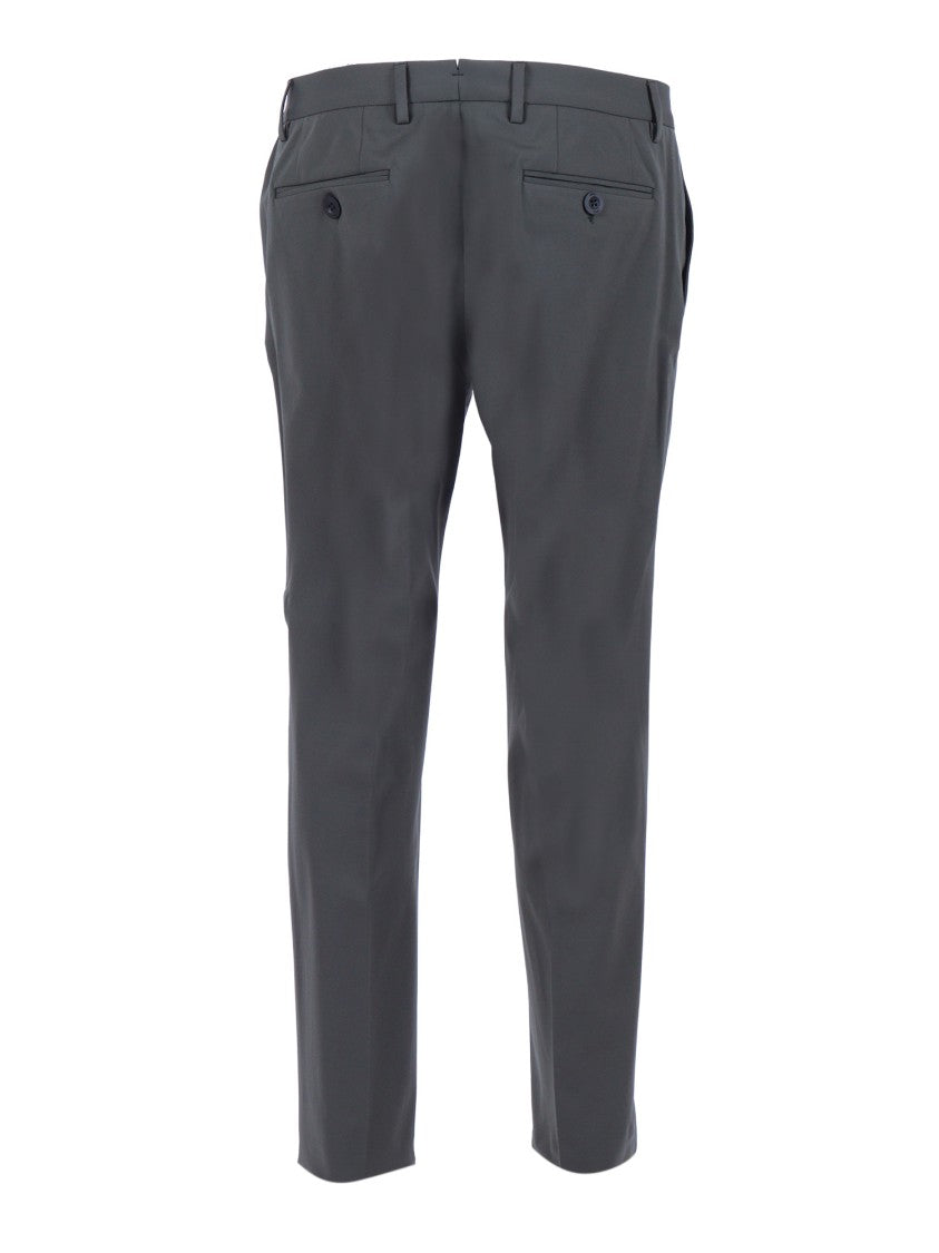 Tombolini Tmb Tailored Slim Fit Straight-Leg Pants