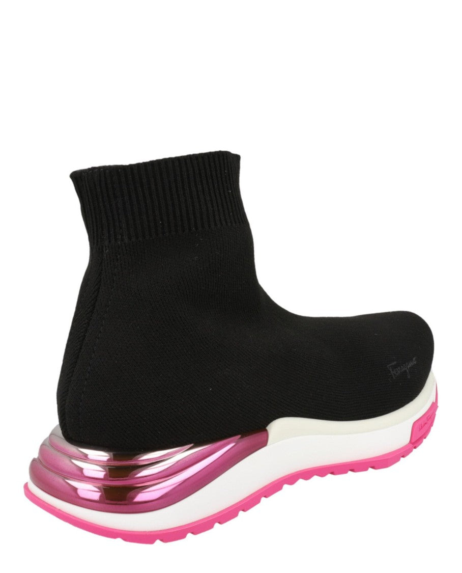 Ferragamo Ninette High-Top Sock Sneakers