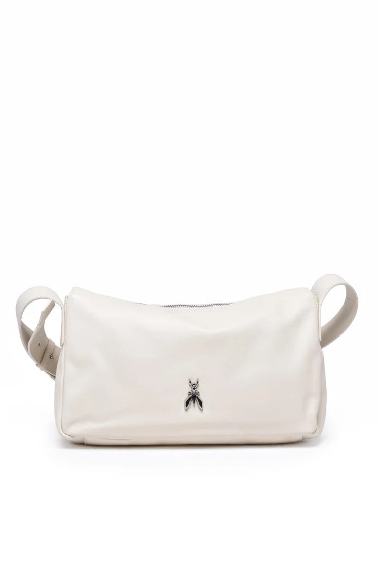 Patrizia Pepe Shoulder Bag Leather - White