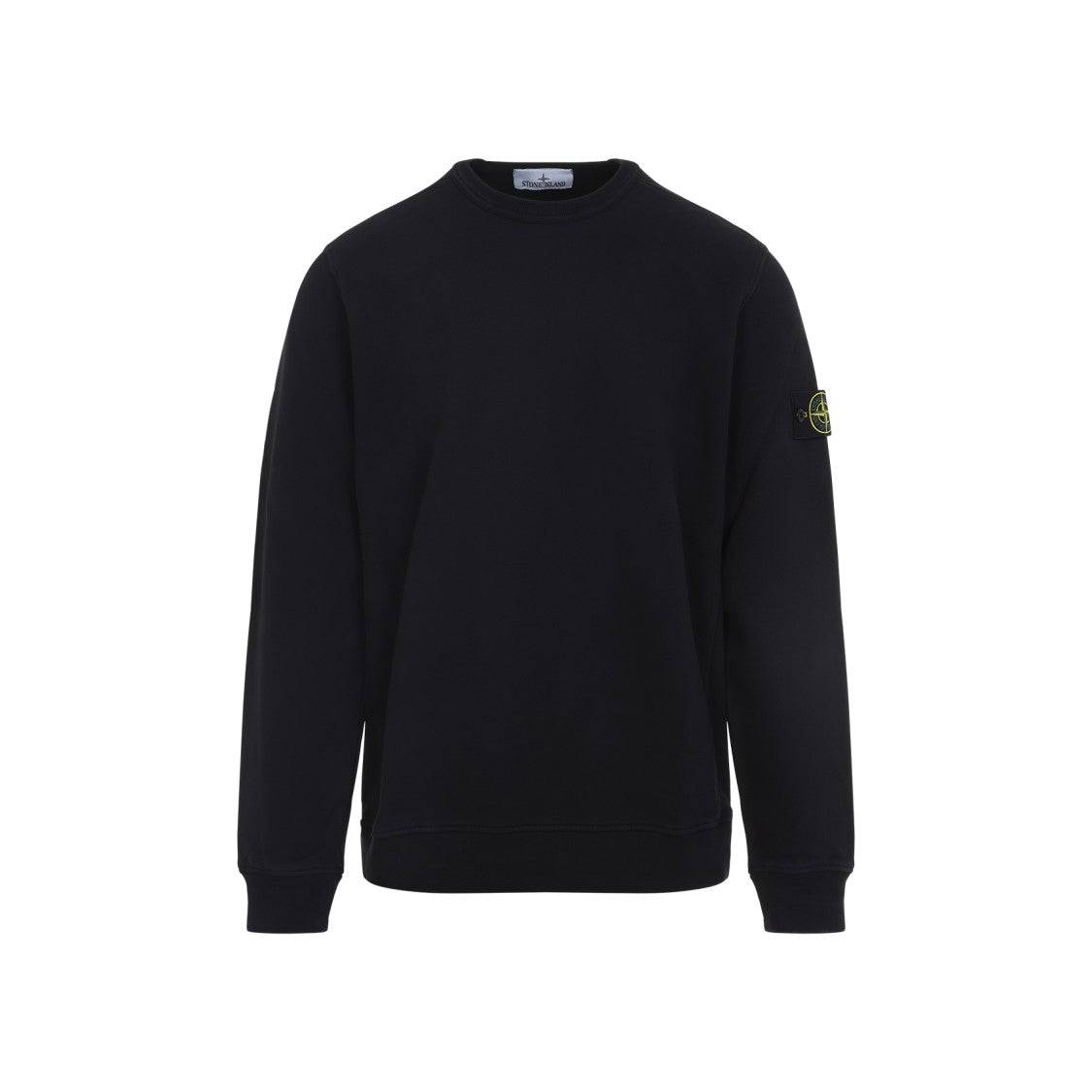 Stone Island Cotton Black Sweatshirt