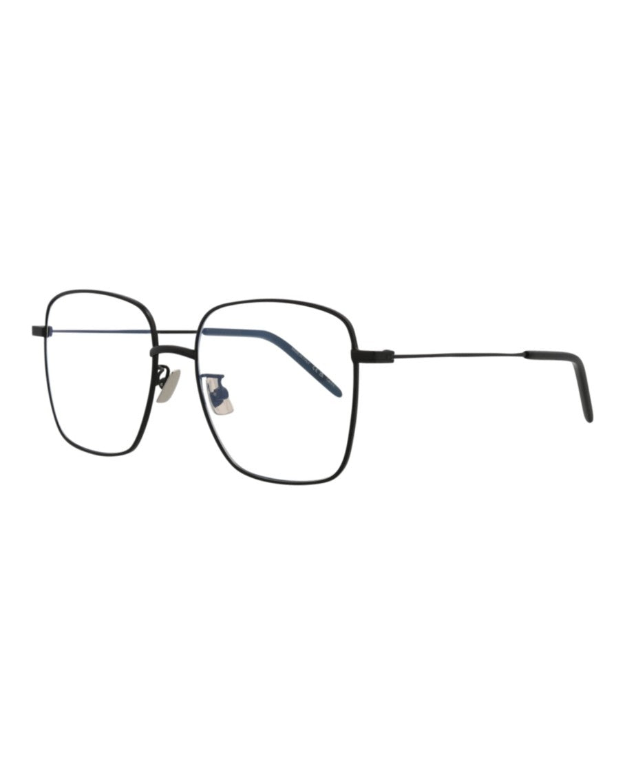 Saint Laurent Square-Frame Metal Sunglasses With Comfort Nose Pads