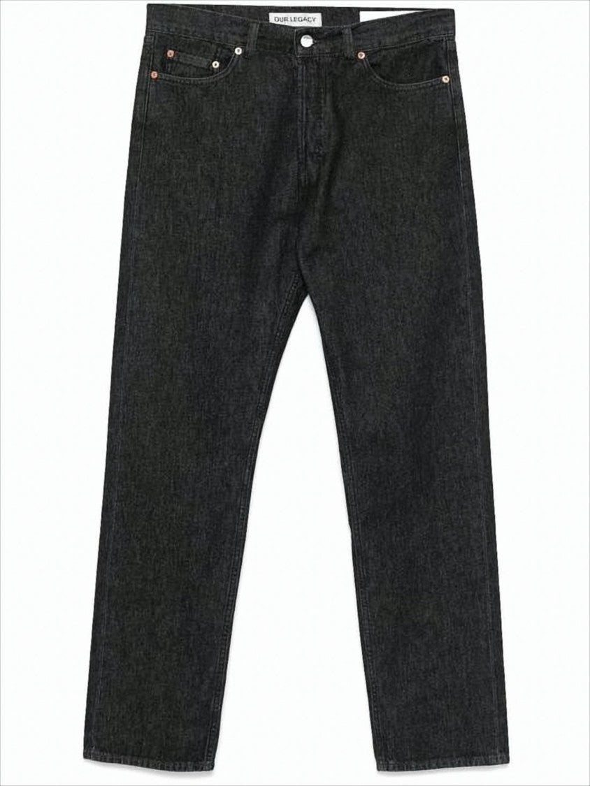 Our Legacy Classic Straight-Leg Denim Pants