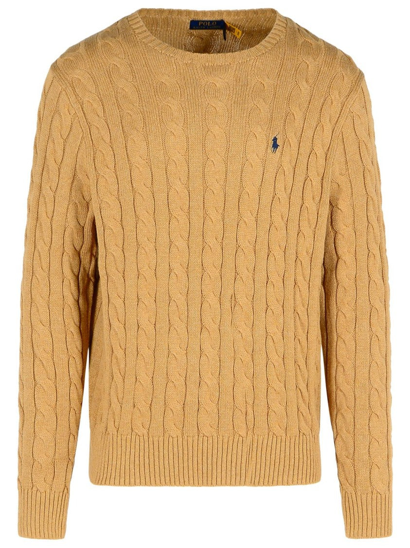 Polo Ralph Lauren Beige Cotton Sweater