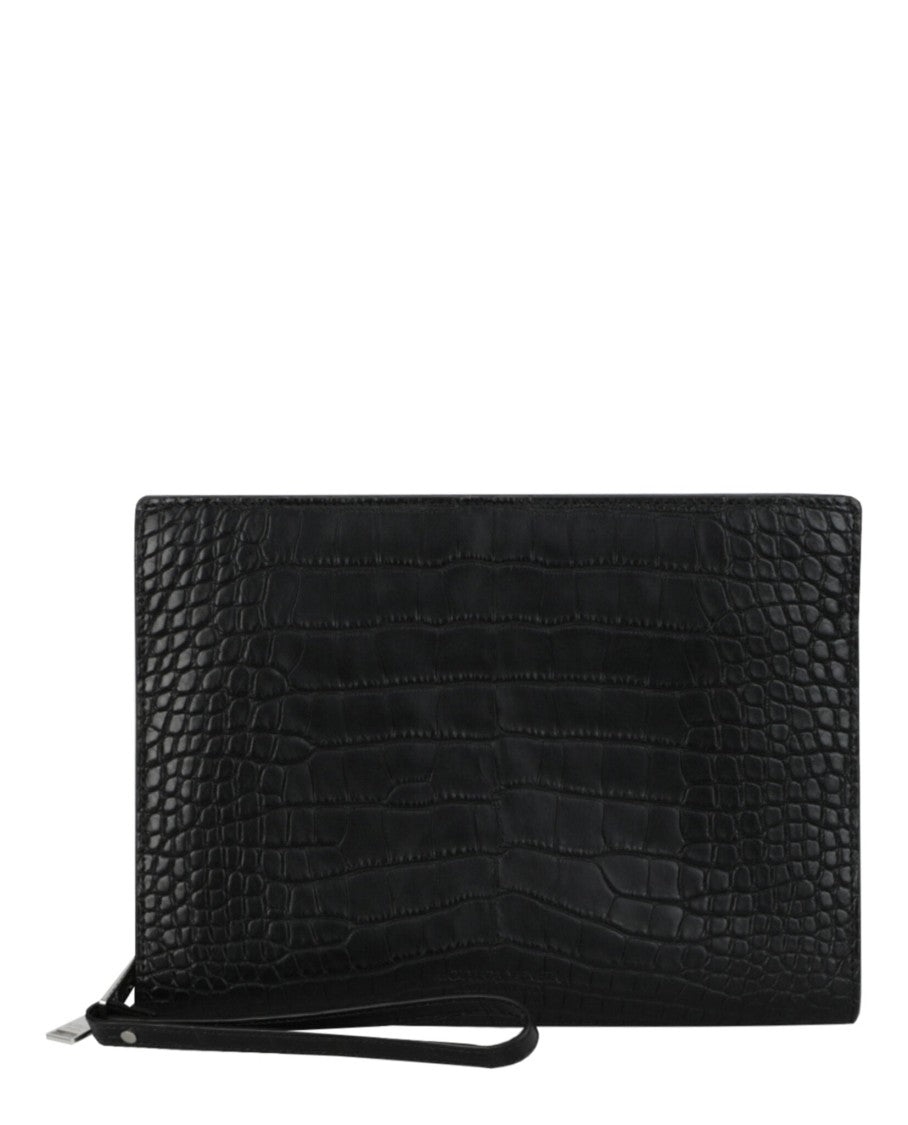 Bottega Veneta Alligator Document Holder