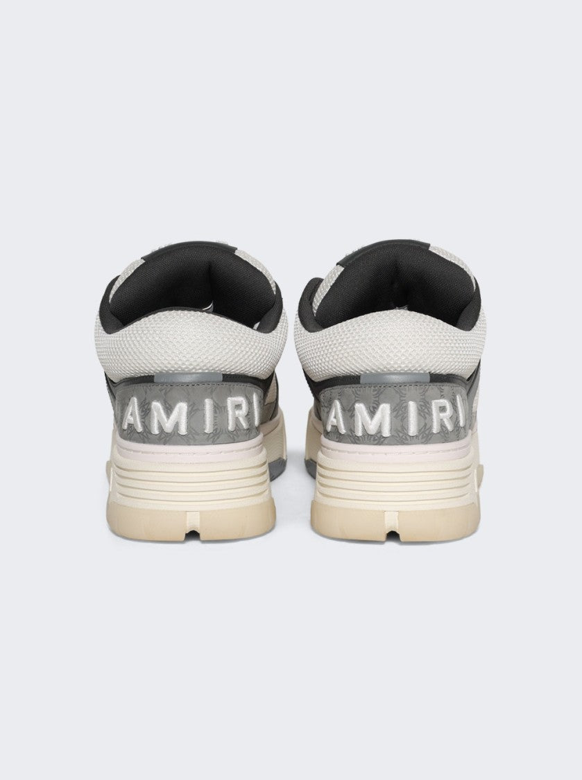 Amiri Quad Debossed Nubuck Ma-1  Sneakers Grey