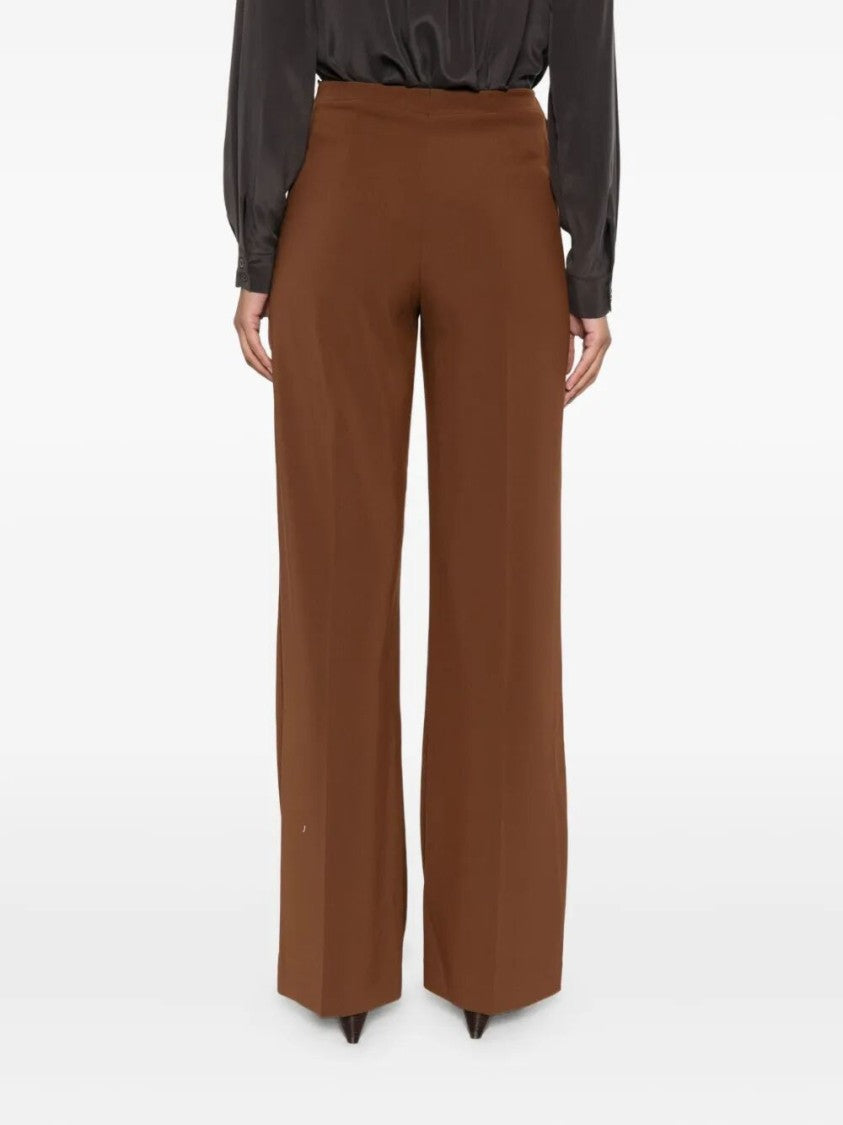 Patrizia Pepe Wide-Leg Trousers With Front Belt Detail