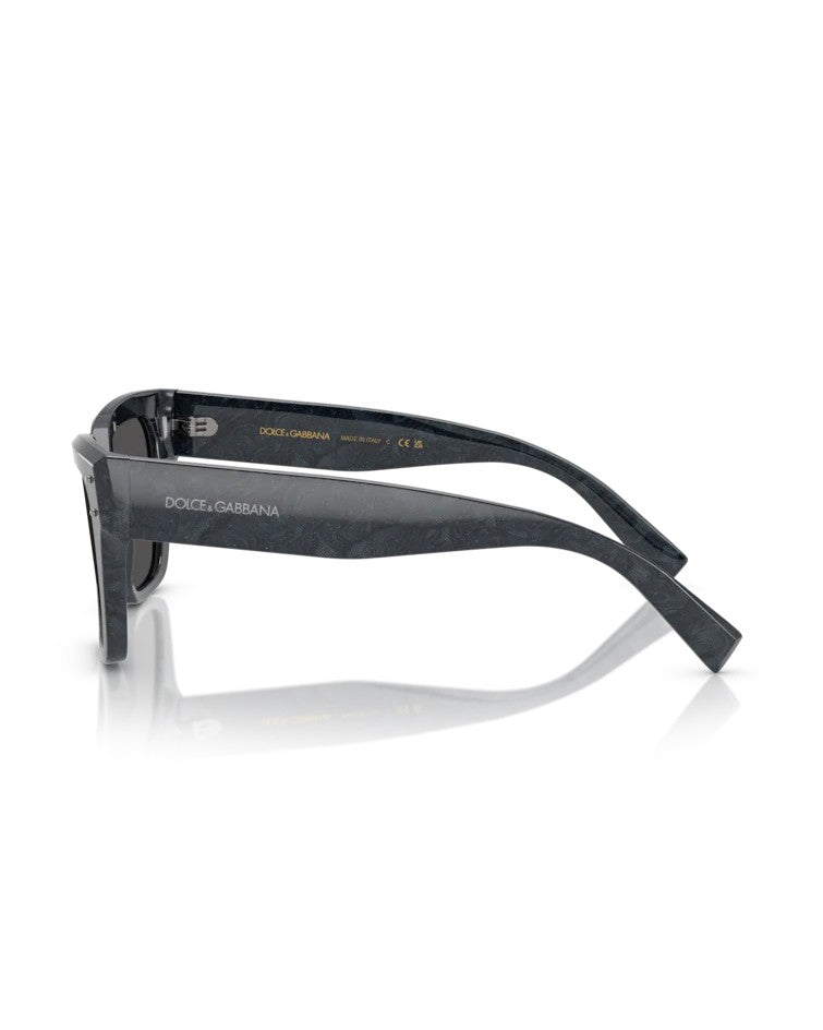 Dolce & Gabbana Grey Lace Frame Sunglasses
