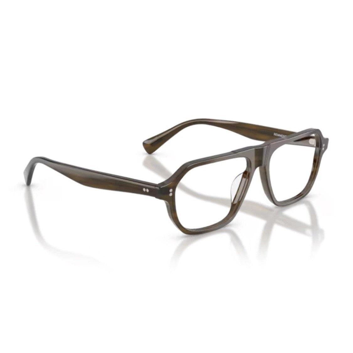 Oliver Peoples Olive Remment Acetate Aviator Sunglasses