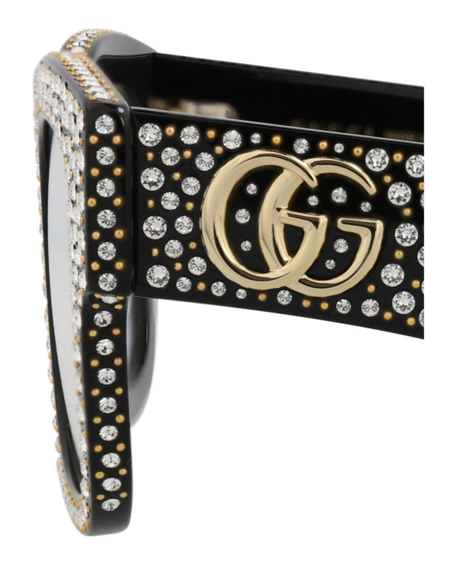 Gucci Square-Frame Recycled Acetate Sunglasses