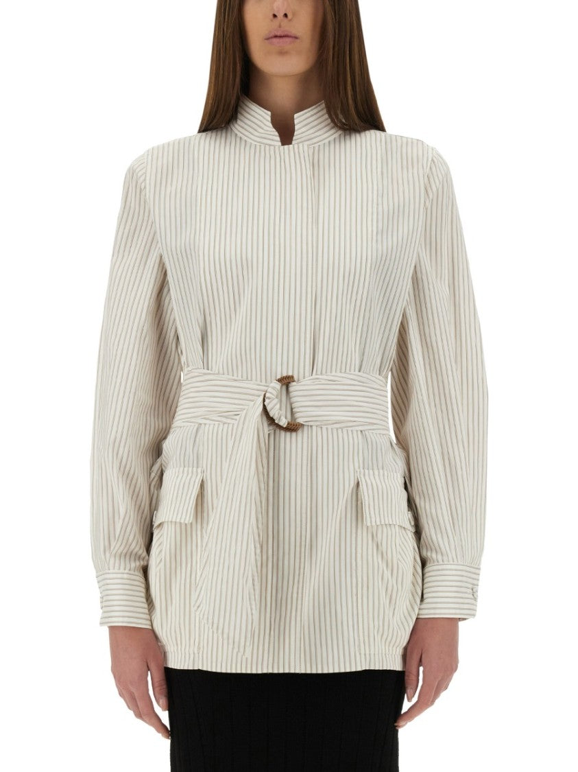 Fendi Structured Cotton And Silk Blouson