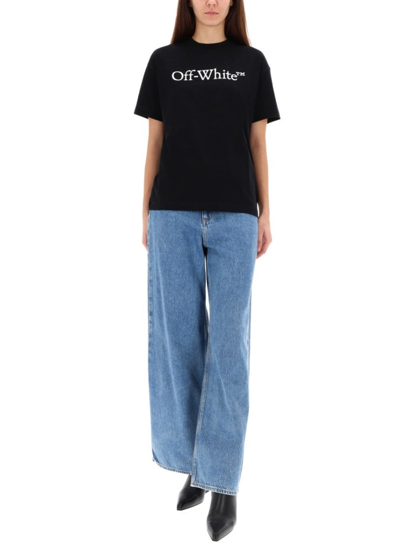 Off-White Black Relaxed Fit T-Shirt