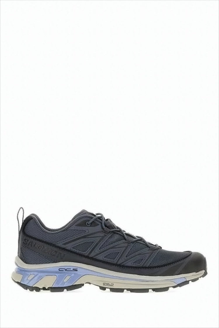 Salomon Low-Profile Black Sneakers With Textile Upper