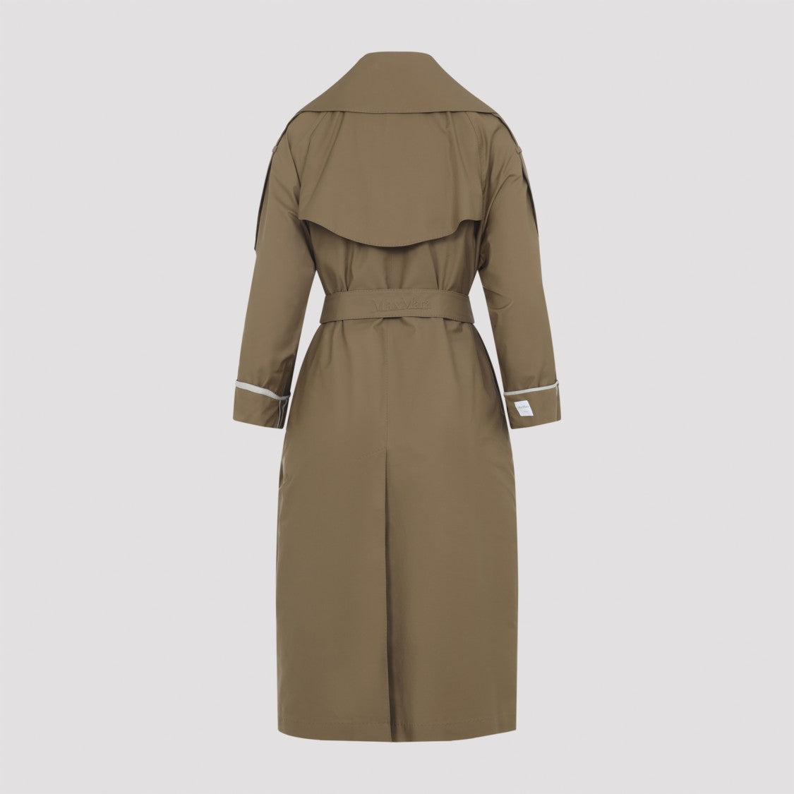 Max Mara The Cube Brown Cotton Blend Coat
