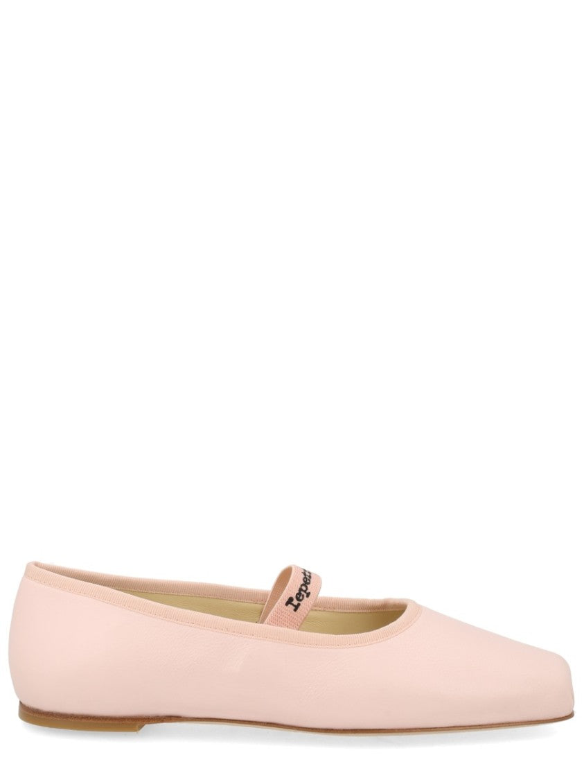Repetto Neutrals Lisbeth Square Toe Ballet Flats