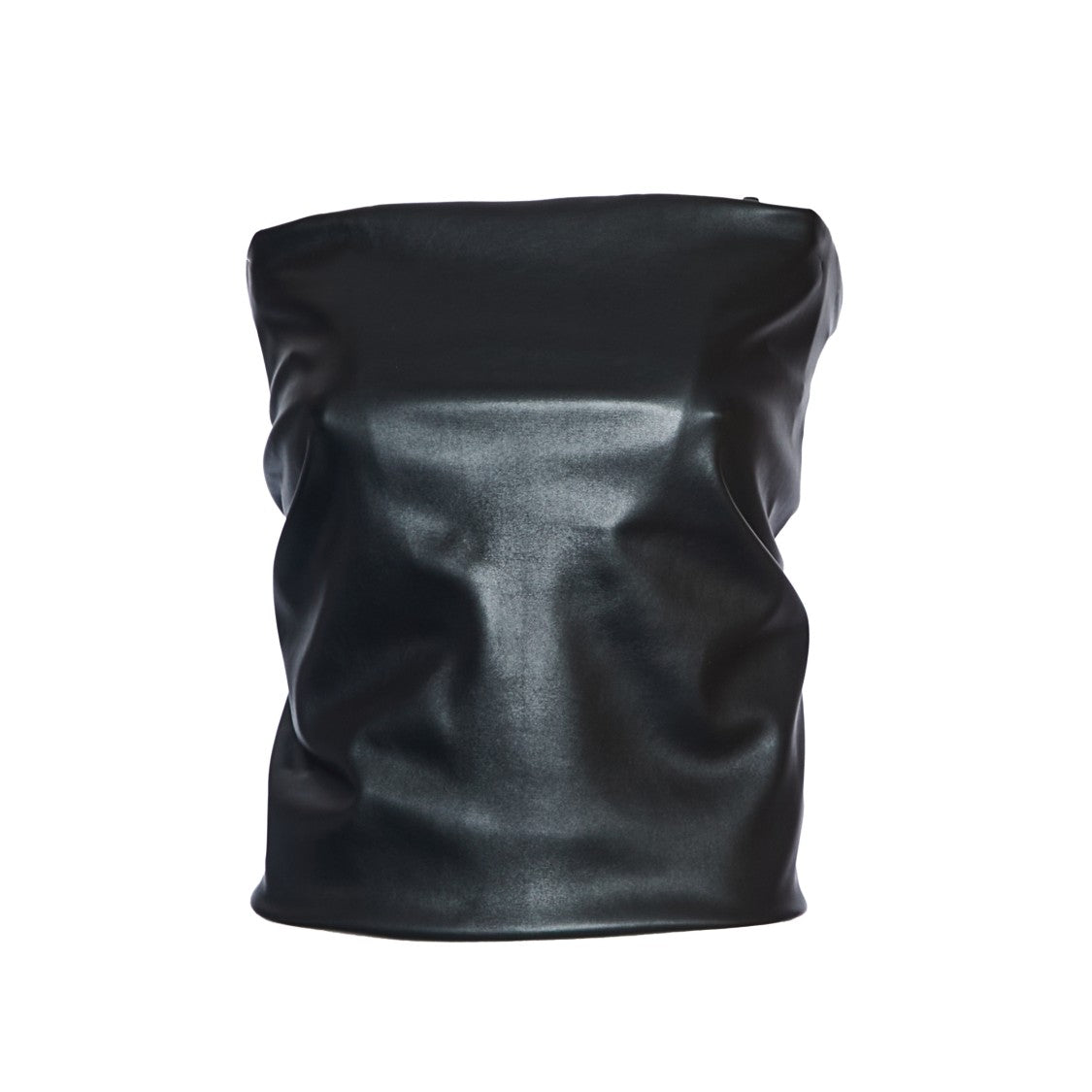 Sportmax Straight Neckline Draped Top With Double-Slider Zip