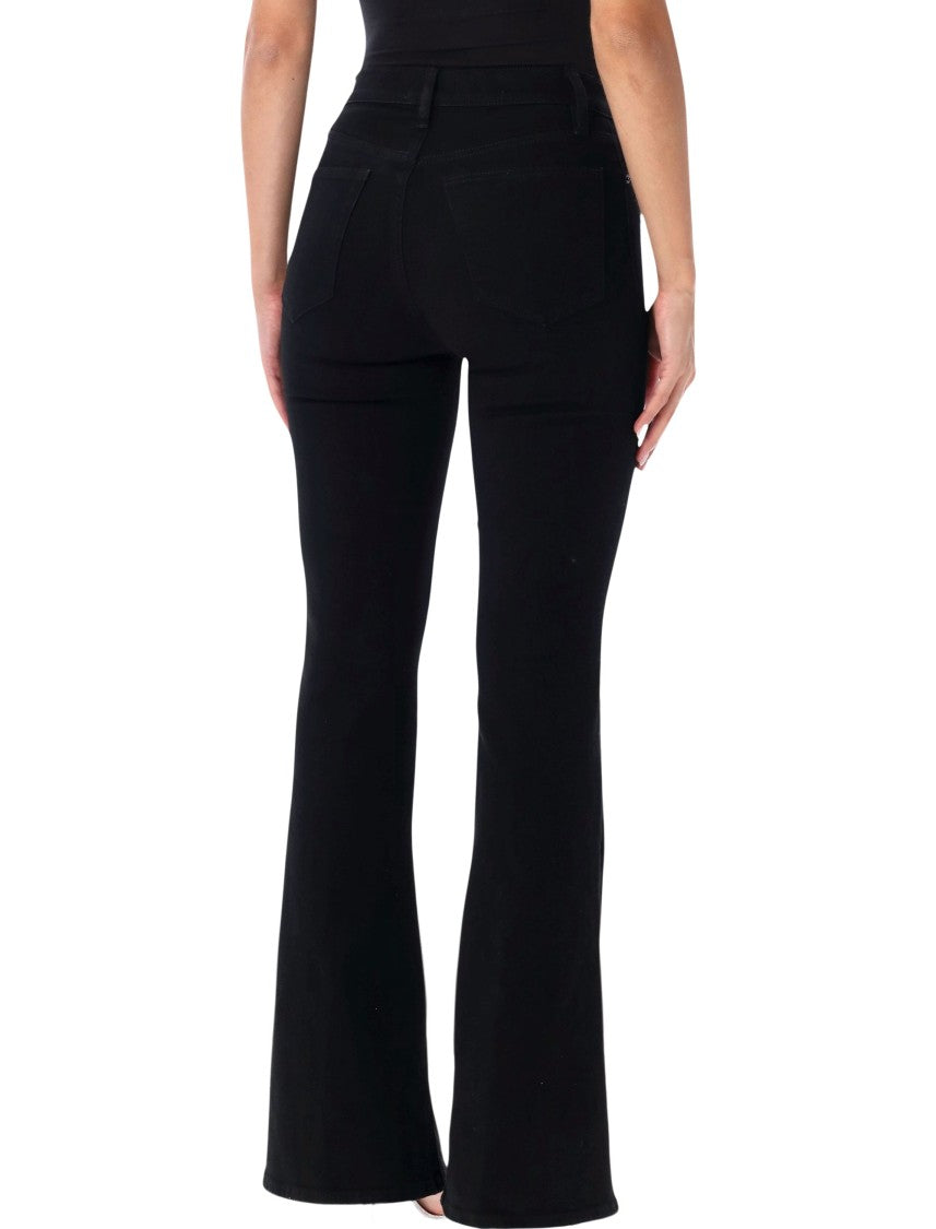 Frame High-Waisted Jeans With Fitted Silhouette And Flared Hem