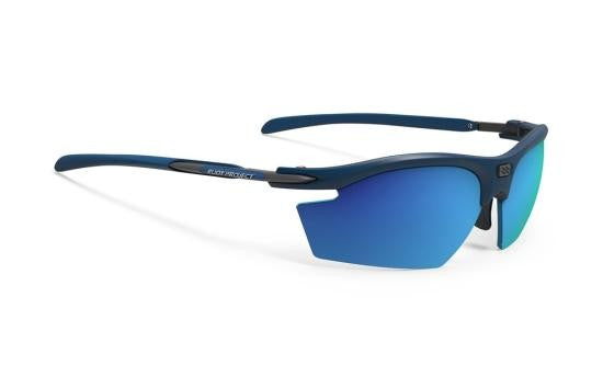 Rudy Project Semi-Rimless Blue Mirrored Rudy Project Sunglasses