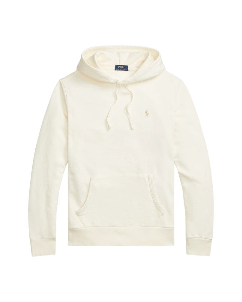 Polo Ralph Lauren Cotton Hoodie With Drawstring And Ribbed Cuffs