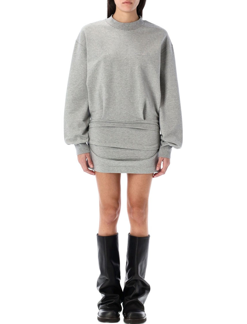 The Attico Fleece Mini Dress