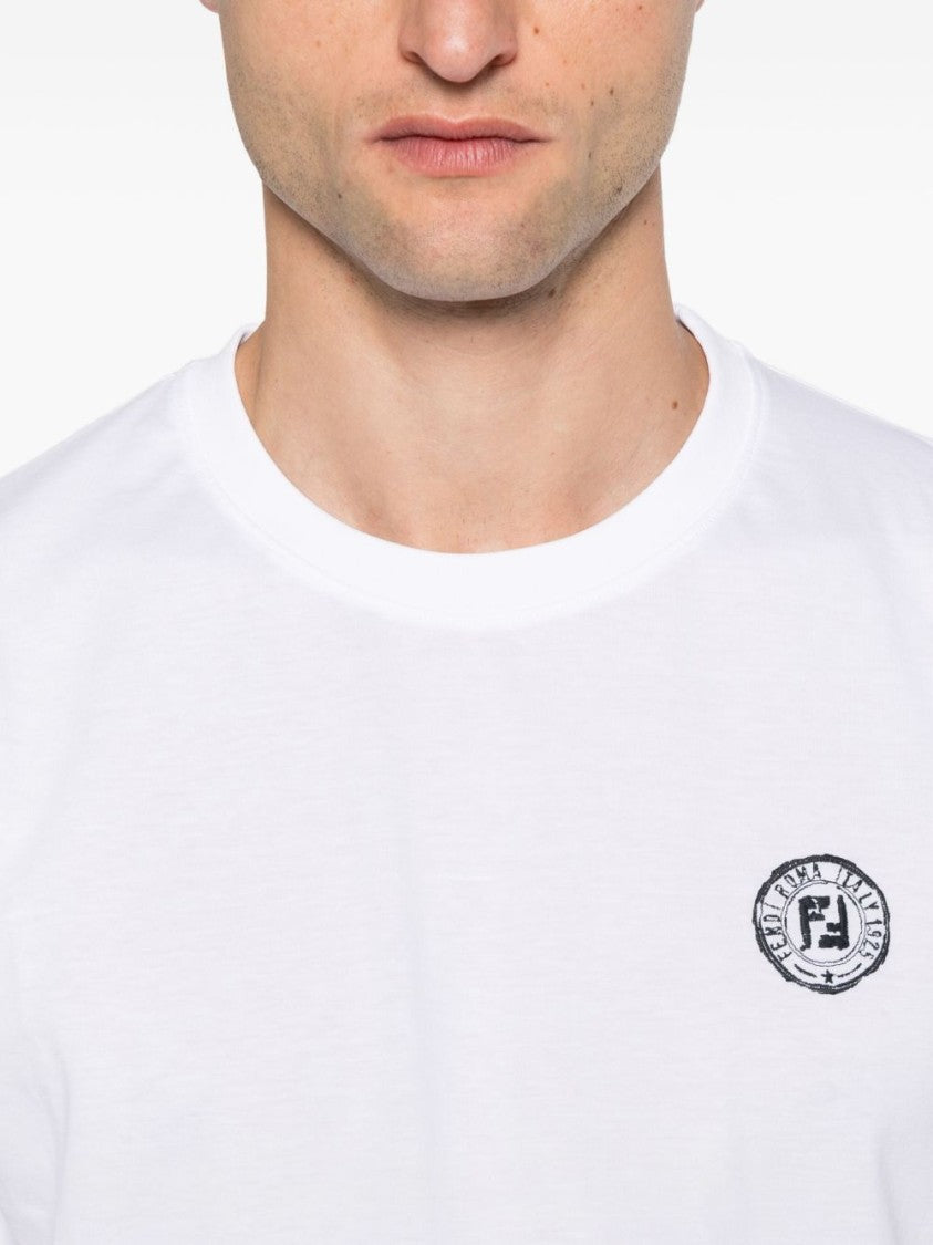 Fendi Minimalist Short-Sleeve T-Shirt