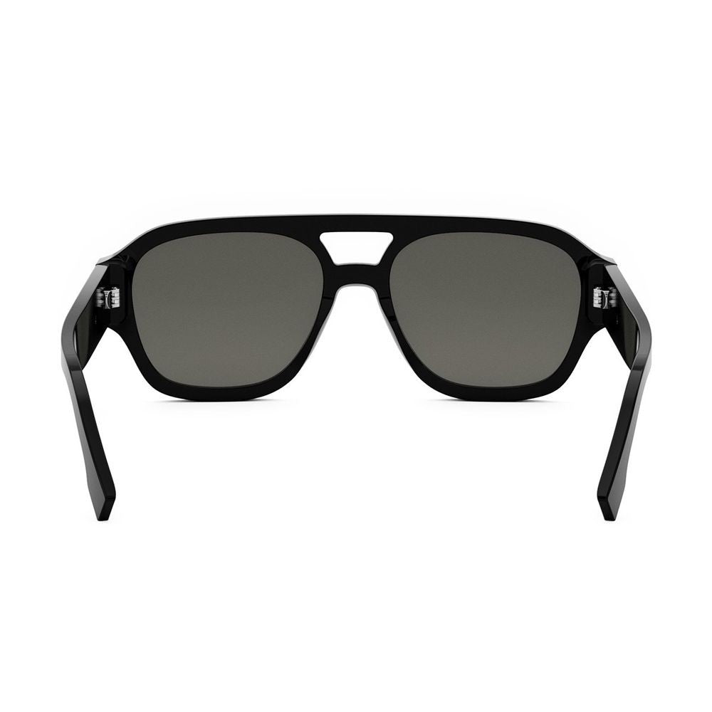 Fendi Graphy Double Bridge Pilot Sunglasses