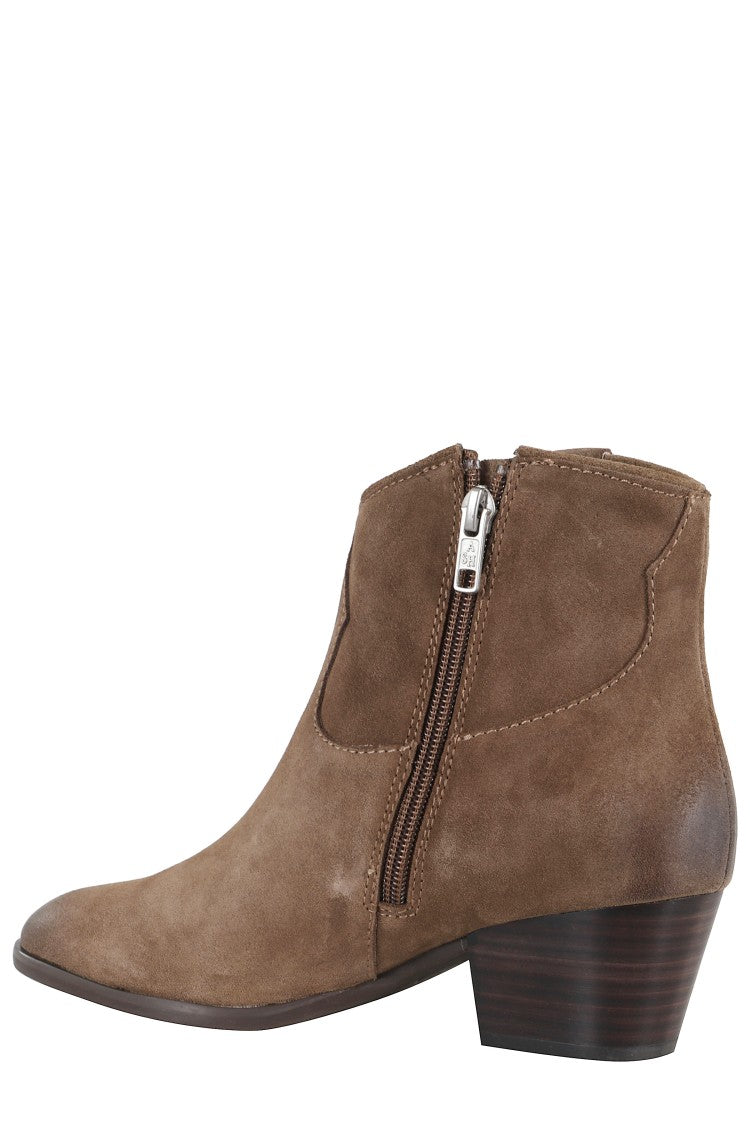 Ash Suede Velours Ankle Boots