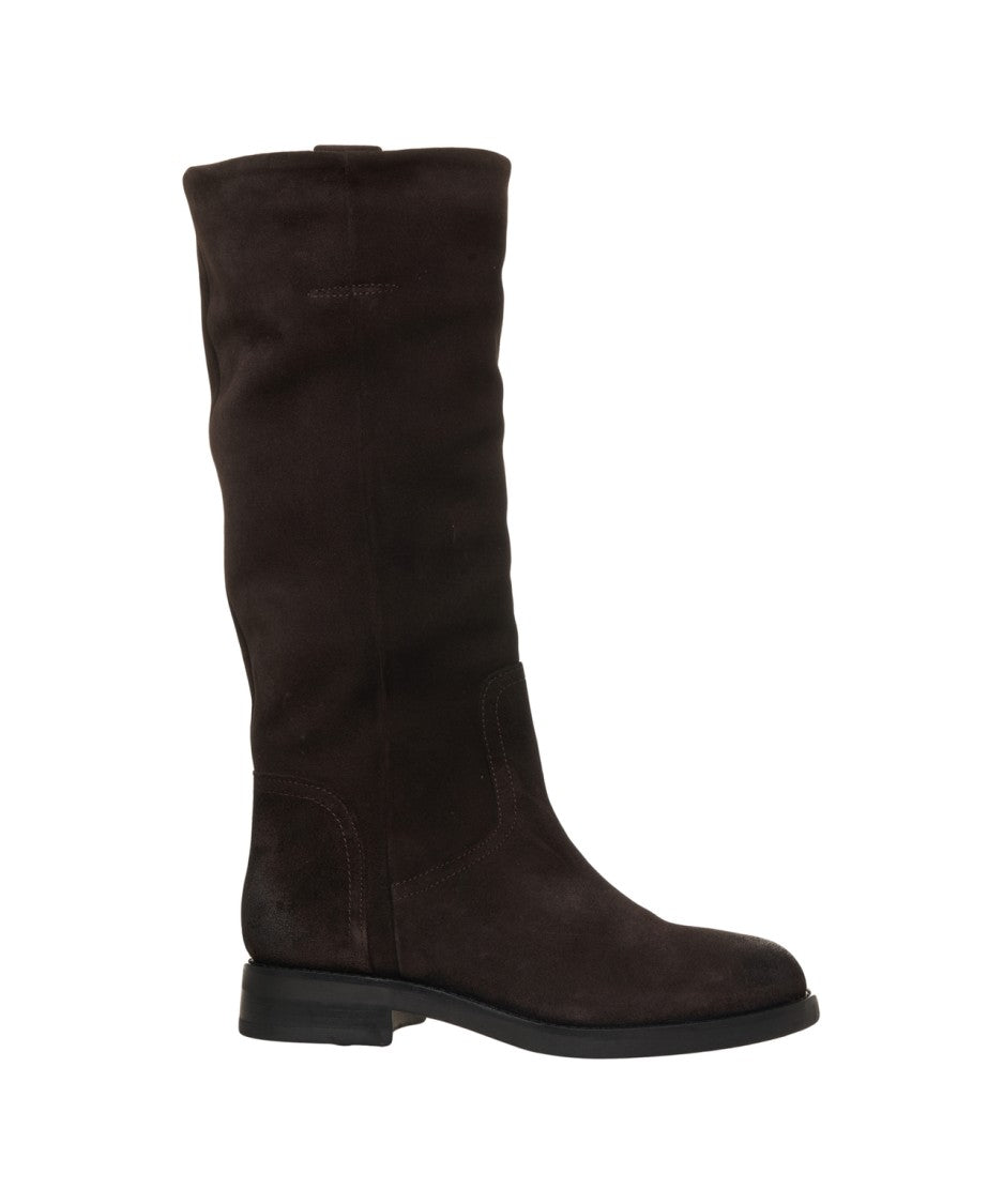 Curiosite Curiosite Ankle Boots In Luxurious Suede