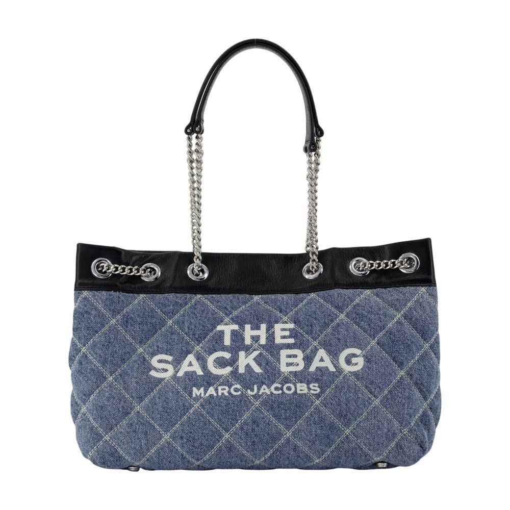 Marc Jacobs The Chain Sack Shoulder Bag - Cotton - Blue
