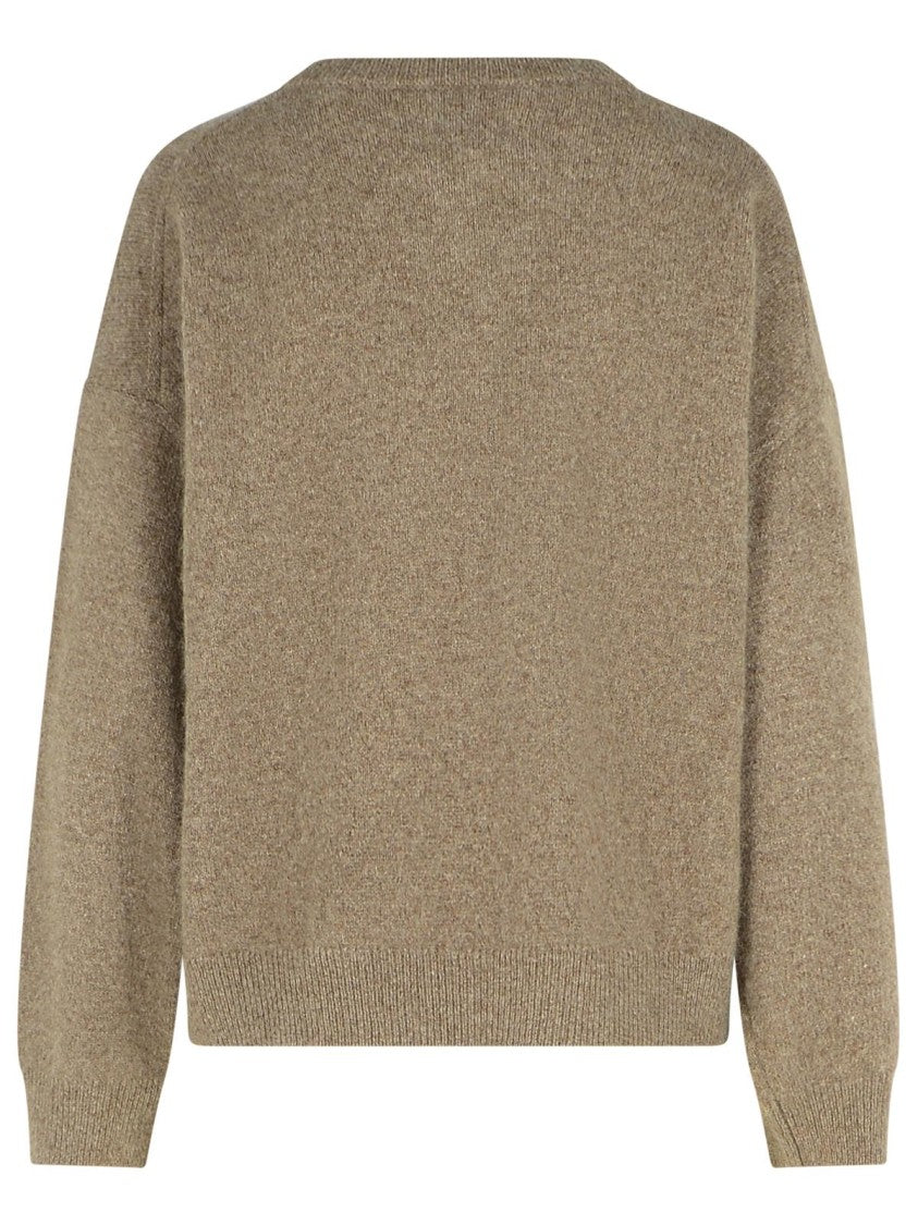 Loulou Studio Melange Cenere Wool Blend Sweater